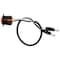 Truck-Lite 33 Series, Led, Yellow Round, 1 Diode, Marker Clearance Light, Pc, Black Nylon Flange Mount 33080Y - alternate 2